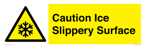 Caution Ice - Slippery Surface